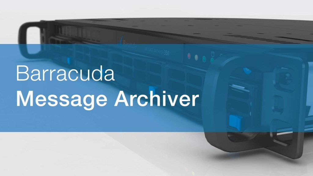 Barracuda mail archiver exchange integration